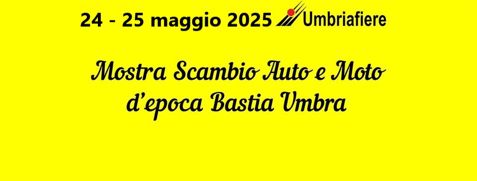 Mostra Scambio Auto e Moto d'Epoca